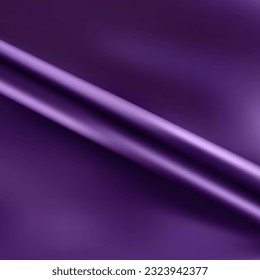 Purple fabric background and texture, Crumpled of violet satin for abstract and design