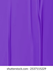 Textura de tecido roxo. Fluxo de pano com dobras suaves criando um efeito de drapery natural. Plano de fundo Seda tecido textura realista design. Ideal para folhetos de cartazes de banner, brochuras. Ilustração vetorial