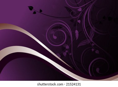 purple flora background
