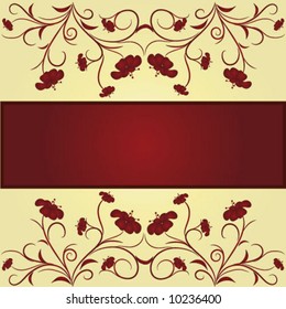 purple floral pattern