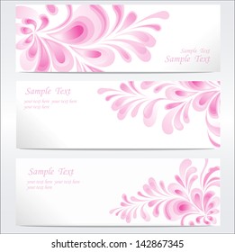 Purple floral vector background. wedding invitation card
