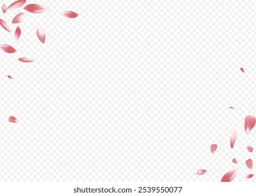 Purple Floral Vector Transparent Background. Leaf Nature Card. Lotus Fly Pattern. Rose Dream Design. Pink Confetti Wallpaper Illustration.