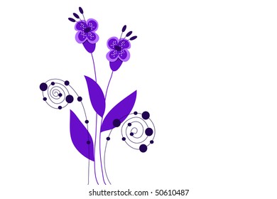 purple flower