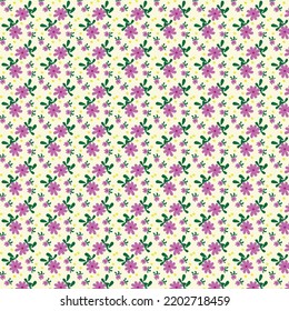 Purple flower background vectoe pattern