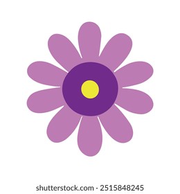 Purple flower look nice and so fresh