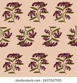 purple flower wallpaper with some dark purple stems