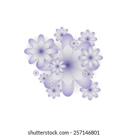Purple flowers