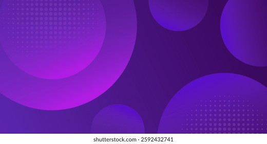 Purple fluid background design. Liquid gradient shapes composition. Futuristic design posters. Fluid background design abstract bubble shapes for print or web on purple background