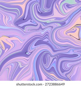 Abstrakter violetter Marmor-Hintergrund mit fließenden flüssigen Wellen, moderne Textur, abstrakte Kunst, pastellfarben, Marmor, flüssig, Hintergrund, Textur