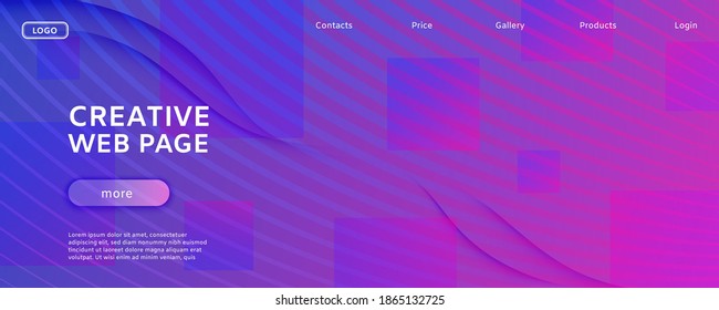 Purple Fluid Stripes. Business Motion. 3d Geometric Wallpaper. Memphis Vivid Pattern. Fluid Stripes. Flow Line Magazine. Abstract Flow Texture. Pink Fluid Stripes. Digital Illustration.