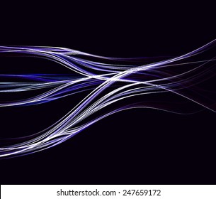 purple fractal striped abstract background