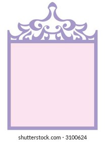 purple frame