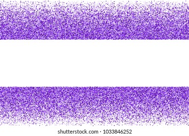 Purple frame isolated on white background. Magenta explosion of  confetti.  Mauve flat design element. Vector illustration,eps 10.