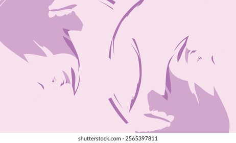 Purple geometric abstract background for backdrop or presentation