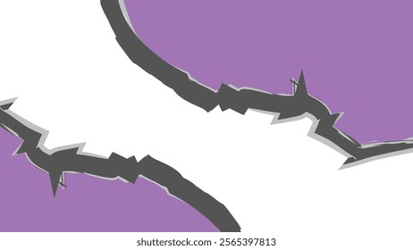 Purple geometric abstract background for backdrop or presentation