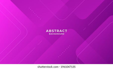 Purple geometric abstract background. Dynamic shape composition. Eps10 vector.