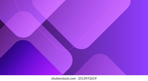 Fondo abstracto geométrico púrpura con color degradado, 
