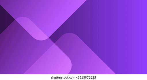 Fundo abstrato geométrico roxo com cor de gradiente, 