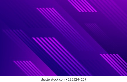 Purple geometric background. Dynamic shapes composition. Eps10 vector