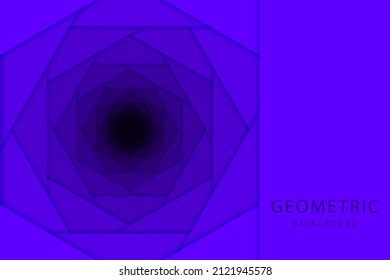 Purple geometric background. Vector illustration. 
