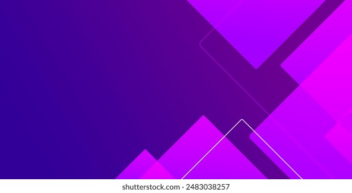 Fondo geométrico púrpura. Ilustración vectorial