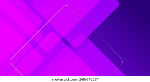 Fondo geométrico púrpura. Ilustración vectorial
