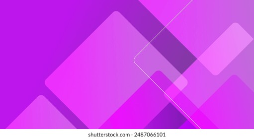 Fondo geométrico púrpura. Ilustración vectorial