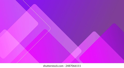 Fondo geométrico púrpura. Ilustración vectorial