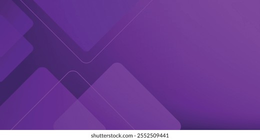 Fondo geométrico púrpura. Ilustración vectorial