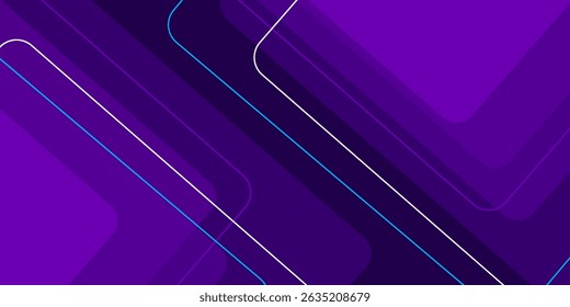 Fondo geométrico púrpura. Ilustración vectorial