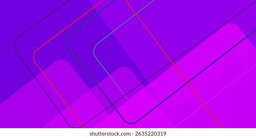 Fondo geométrico púrpura. Ilustración vectorial