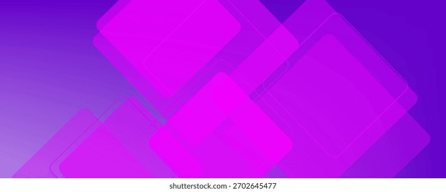 Fundo geométrico roxo. Ilustração vetorial