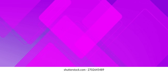 Fundo geométrico roxo. Ilustração vetorial