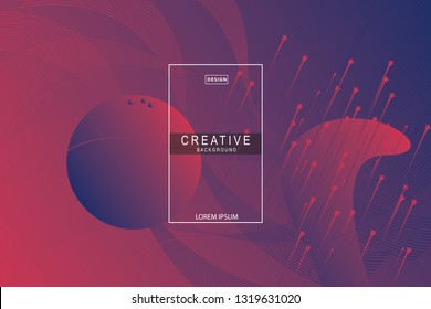 purple geometric backgrounds. Liquid composition. designs for posters, leaflets, vector illustrations

