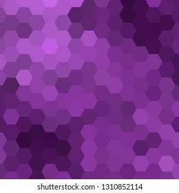 purple geometric hexagon background. layout for advertising. template for presentation.