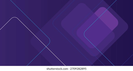 Purple geometric modern background. Vector illustration