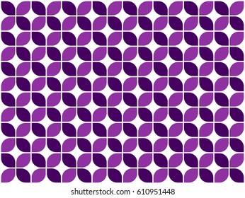 Purple geometric pattern