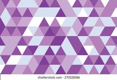 purple geometric pattern background.triangle pattern vector design template.