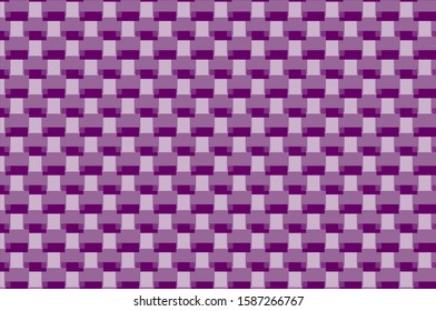 Purple geometric shape pattern, abstract background. Elegant and luxury geometric style 3D vector illustration