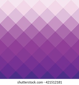 Purple Geometric Square Background in Vector