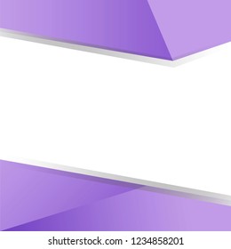 Purple geometrical background design vector