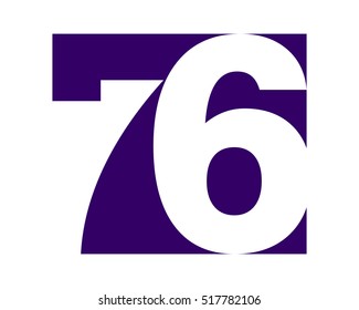 purple gestalt typography typeset logotype numeral numeric nominal image vector icon