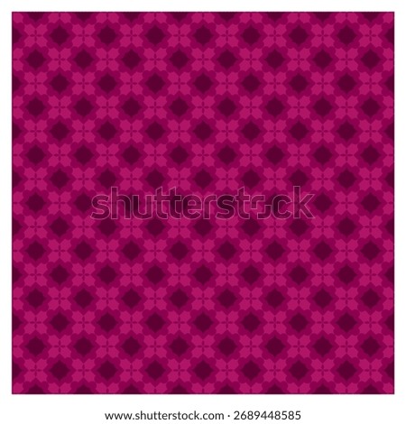 Purple Glamour Classic Art Pattern