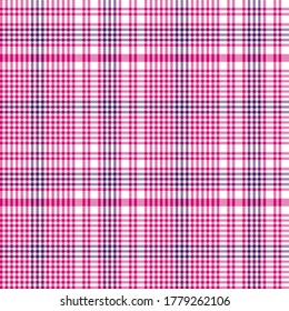 Purple Glen Plaid textured seamless pattern suitable for fashion textiles and graphics