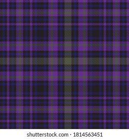 Purple Glen Plaid textured seamless pattern suitable for fashion textiles and graphics