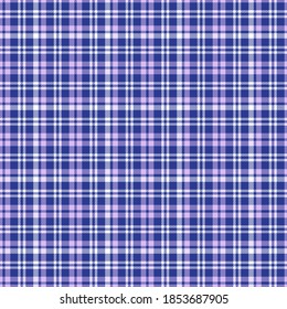 Purple Glen Plaid textured seamless pattern suitable for fashion textiles and graphics