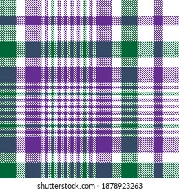 Purple Glen Plaid textured seamless pattern suitable for fashion textiles and graphics