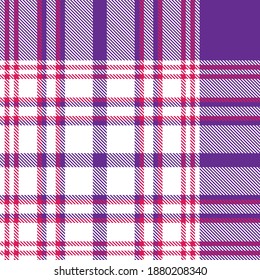 Purple Glen Plaid textured seamless pattern suitable for fashion textiles and graphics