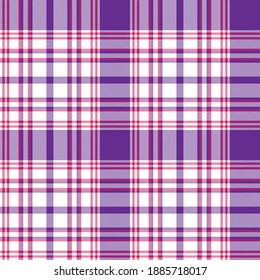 Purple Glen Plaid textured seamless pattern suitable for fashion textiles and graphics