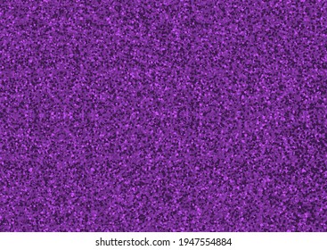 Purple glitter background. Purple confetti. Vector illustration.